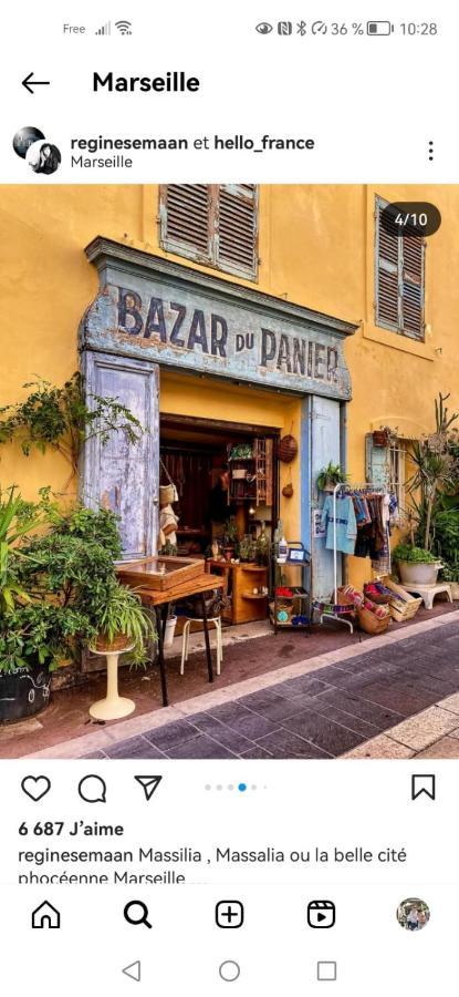 Massilia Calling Appartement Marseille Proche Metro Climatise Bien Decore Marselha Exterior foto
